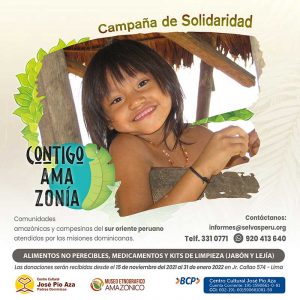 CONTIGO AMAZONÍA – Campaña de Solidaridad
