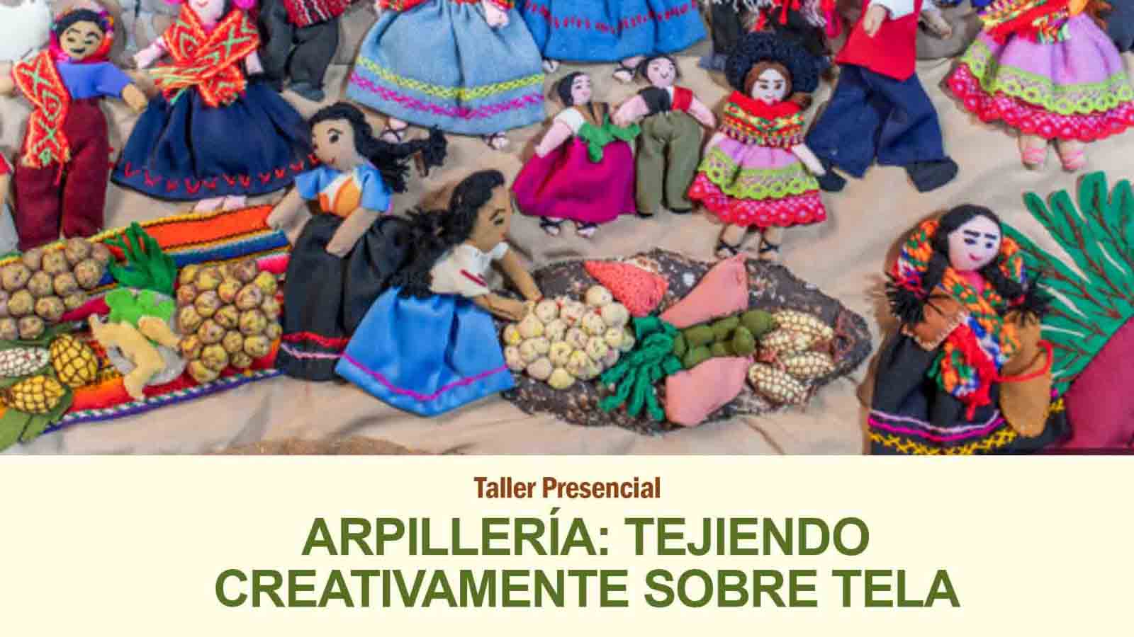 Lee más sobre el artículo Taller de ARPILLERÍA: TEJIENDO CREATIVAMENTE SOBRE TELA. A cargo de Isabel Alacote. Inscripciones abiertas